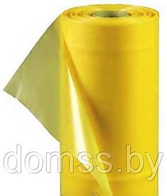Пленка полиэтиленовая 150 мкр желтая рукав 1,5м