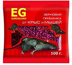 Мыши EUROGUARG зерно 100г 1/50